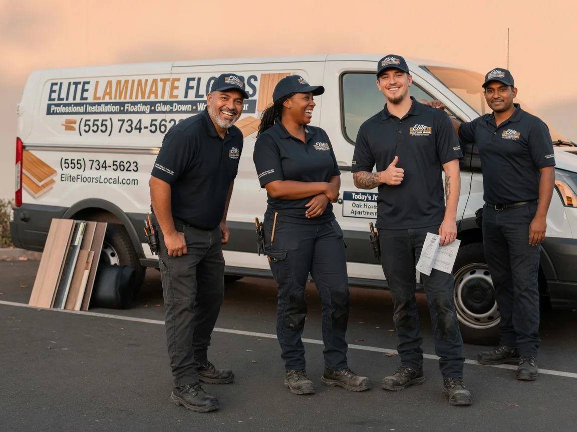 Laminate flooring installation company in Union City, OK